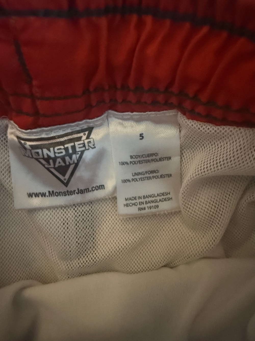 Kids swim trunks and rash guards size 5 - Picture 9 of 10
